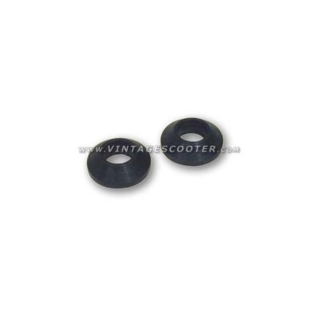 Rondelles coniques (jeu) pour support porte bagages arriére Vespa Acma 1957-58 / 150 Gl